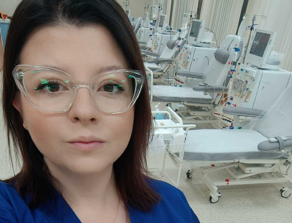 Dla moich pacjentów jestem siostrą Kinią