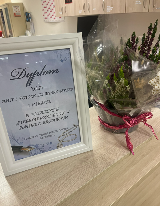 Anita Potocka – Pielęgniarką Roku w powiecie brodnickim