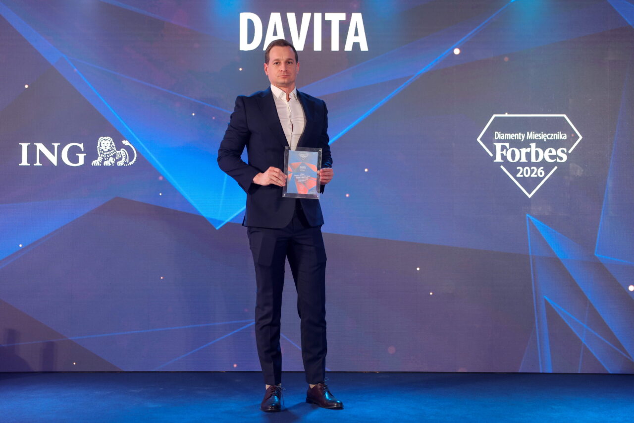 Diament Forbesa ponownie dla DaVita!